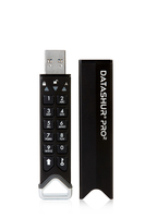 iStorage datAshur PRO2 32 GB | Secure Flash Drive | FIPS 140-2 Level 3 Certified | AES-XTS 256-bit hardware encryption | Password protected | Dust/Water-Resistant |