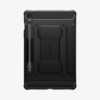 Spigen Rugged Armor Pro Galaxy Tab S10 FE Case Matte Black
