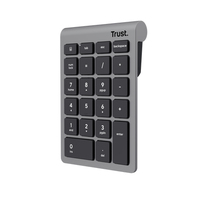 Trust Xalas numeric keypad Laptop/PC RF Wireless Silver