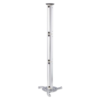 Manhattan Projector Mount, Ceiling, Universal, Tilt & Swivel, Height Range: 13 to 106cm, Max 10kg, Silver, Lifetime Warranty