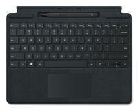 Microsoft 8X8-00150 mobile device keyboard Microsoft Cover port Black