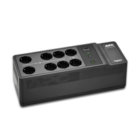 APC Back-UPS, 500VA/300W Floor/Wall Mount, 230V, 8x UNEL outlets, USB Type A Port, User Replaceable Battery