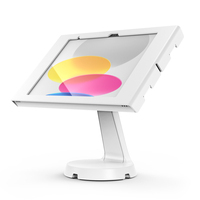 Compulocks iPad 10.9" 10th Gen Swell Enclosure Mast Counter Stand - White