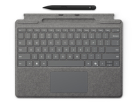 Microsoft Surface Pro Keyboard + Slim Pen QWERTY Nordic Microsoft Cover port Platinum