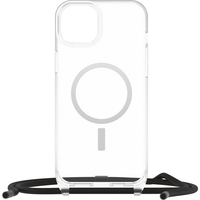 OtterBox React Series Necklace MagSafe for iPhone 15 Plus, Clear