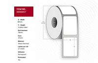 Capture 00000057 printer label White