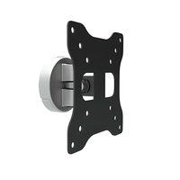 Allmounts AS110POS monitor mount / stand 68.6 cm (27") Wall Black, Silver
