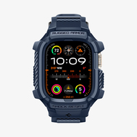Spigen Rugged Armor Pro Case Navy Thermoplastic polyurethane (TPU)