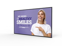 Allsee Technologies E55P1 Signage Display Digital signage flat panel 139.7 cm (55") LCD 350 cd/m² 4K Ultra HD Black