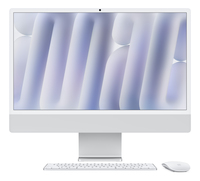 XMA iMac w/ 4 Years Warranty Apple M M4 59.7 cm (23.5") 4480 x 2520 pixels All-in-One PC 16 GB 256 GB SSD macOS Sequoia Wi-Fi 6E (802.11ax) Silver