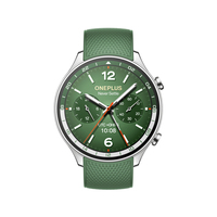 OnePlus Watch 2R 3.63 cm (1.43") AMOLED 46 mm Digital 466 x 466 pixels Touchscreen Green Wi-Fi GPS (satellite)