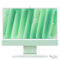Apple iMac w/ 4 Years Warranty Apple M M4 59.7 cm (23.5") 4480 x 2520 pixels All-in-One PC 16 GB 256 GB SSD macOS Sequoia Wi-Fi 6E (802.11ax) Green