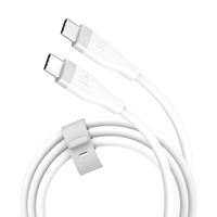 j5create JUCX17W USB-C® 60W Liquid Silicone Fast Charging Cable