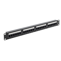 connektgear 24 Port Patch Panel (CAT5e) IDC Punch Down 19 inch