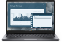 DELL Pro 14 PC14255 AMD Ryzen™ 5 PRO 230 Laptop 35.6 cm (14") Full HD+ 16 GB DDR5-SDRAM 512 GB SSD Wi-Fi 6E (802.11ax) Windows 11 Pro UK English Black