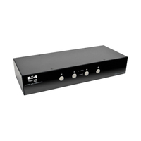 Tripp Lite B004-DPUA4-K 4-Port DisplayPort KVM Switch with Audio, Cables and USB 3.0 SuperSpeed Hub