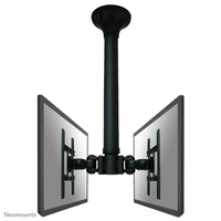 Neomounts FPMA-C200D Dual monitor/TV mount ceiling 10-40" - h 64-104 cm