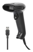 Manhattan Contact CCD Handheld Barcode Scanner, USB, 60mm Scan Width, Cable 152cm, Max Ambient Light 5,000 lux (sunlight), Black, Three Year Warranty