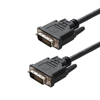 connektgear 0.5m DVI-D Monitor Connector Cable - Male to Male - 24+1 Dual Link
