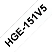 Brother HGE-151V5 label-making tape