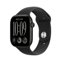 Apple Watch Series 12 GPS 42mm Black Aluminium Case with Black Sport Band - S/M