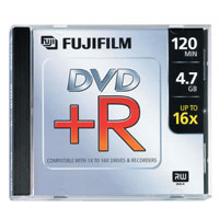 Fujifilm DVD+R 10 Pack, 4.7GB 16x DVD-R 10 pc(s)