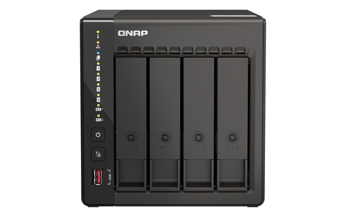 QNAP QVP-41C NAS/storage server Tower Intel® Celeron® J6412 8 GB DDR4 0 TB Black
