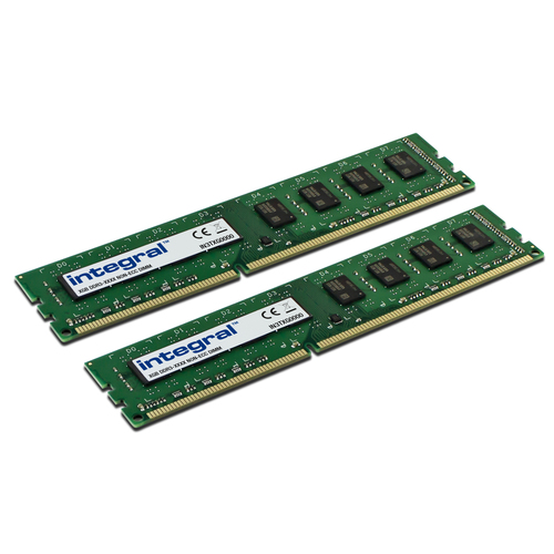 Integral 16GB (2X8GB) PC RAM MODULE KIT DDR3 1600MHZ PC3-12800 UNBUFFERED NON-ECC DIMM 1.5V 512X8 CL11