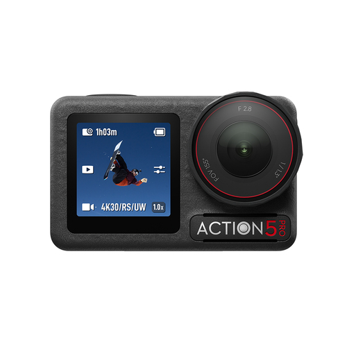 DJI Osmo Action 5 Pro action sports camera 40 MP 4K Ultra HD CMOS 25.4 / 1.3 mm (1 / 1.3") Wi-Fi 146 g