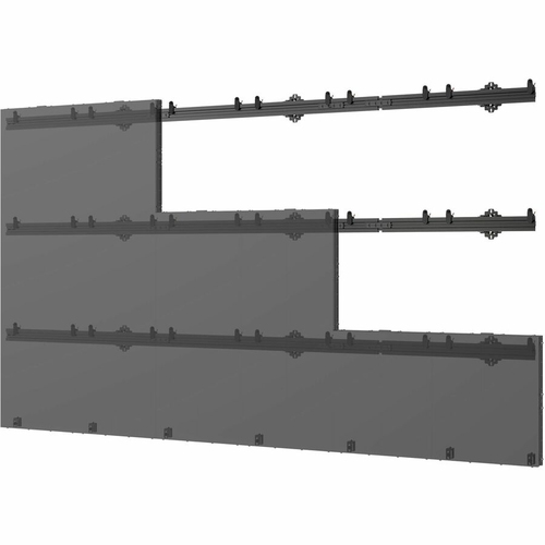 Peerless LEDUNVS-6X6 signage display mount 68.6 cm (27") Black