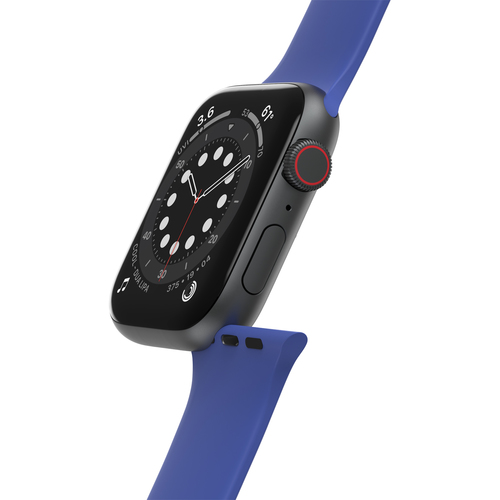 OtterBox Watch Band All Day Comfort Antimicrobial Series for Apple Watch 42/44/45mm, Blueberry Tarte