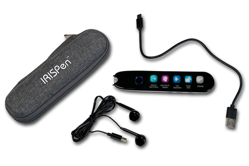 I.R.I.S. IRISPen Reader 8 Pen scanner Black, White