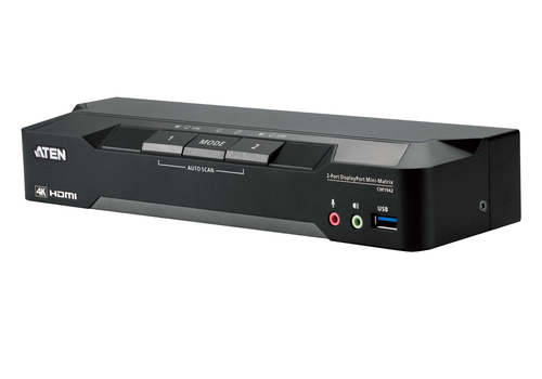 ATEN CM1942-AT-E KVM switch Black