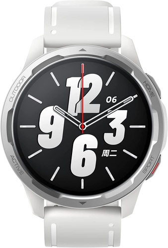 Xiaomi Watch S1 Active 3.63 cm (1.43") AMOLED 47.3 mm Digital 466 x 466 pixels Touchscreen White Wi-Fi