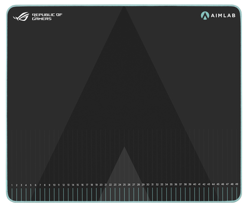 ASUS ROG Hone Ace Aim Lab Edition Gaming mouse pad Black