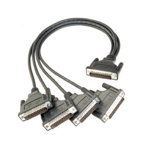 Moxa CBL-M44M25x4-50 serial cable DB44 DB25