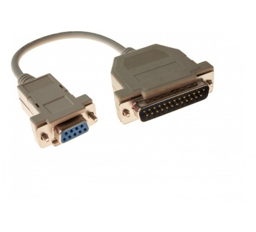 Hypertec 139301-HY serial cable Beige 0.2 m DB25 DB9