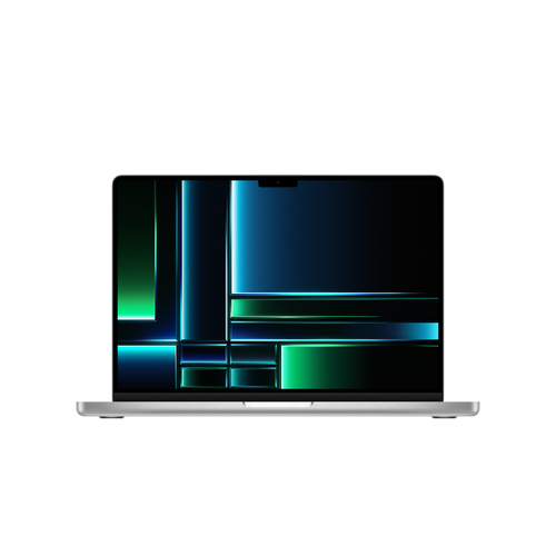 MacBook Pro 14-inch, M2, Silver, 10-core CPU and 16-core GPU, 16GB memory, 512GB SSD, Backlit Magic Keyboard with Touch ID - British, 67W USB-C Power Adapter, UK Power Supply