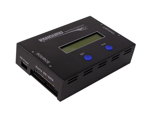 iStorage Kanguru Mobile Clone HD 1-to-1 Hard Drive Duplicator|Native SATA and 3.5" PATA interface| Multiple Copy modes: Full, Brief and Resize| Fast transfer rates |TAA Compliant |