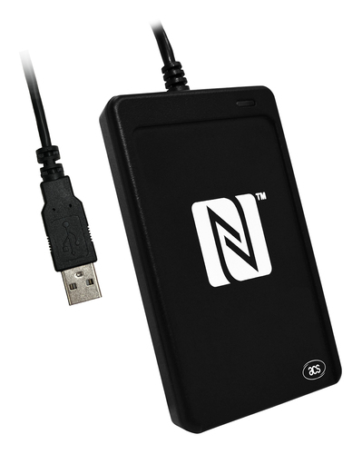 ACS ACR1252U smart card reader Indoor USB USB Type-A Black