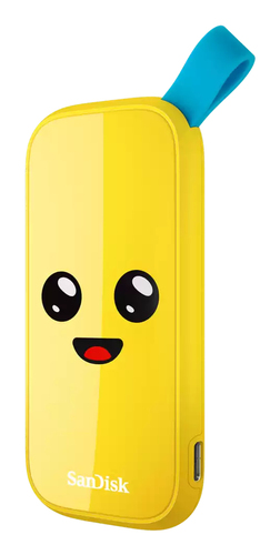 SanDisk SDSSDE30-1T00-G25F external solid state drive 1 TB USB Type-C 3.2 Gen 2 (3.1 Gen 2) Yellow