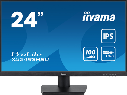 iiyama ProLite XU2493HSU-B6 computer monitor 61 cm (24") 1920 x 1080 pixels Full HD LED Black