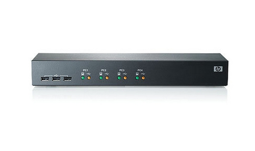 HPE AF611AR KVM switch Rack mounting Black
