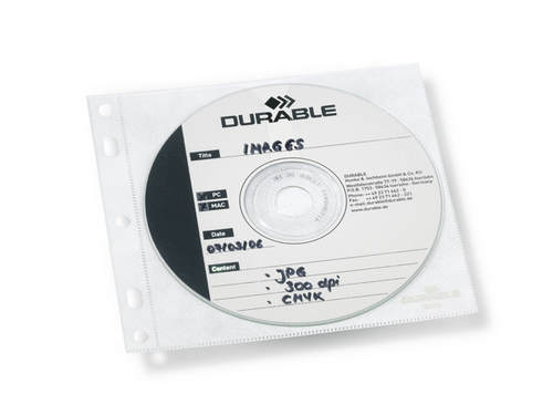 Durable 5239-19 Sleeve case 1 discs Transparent