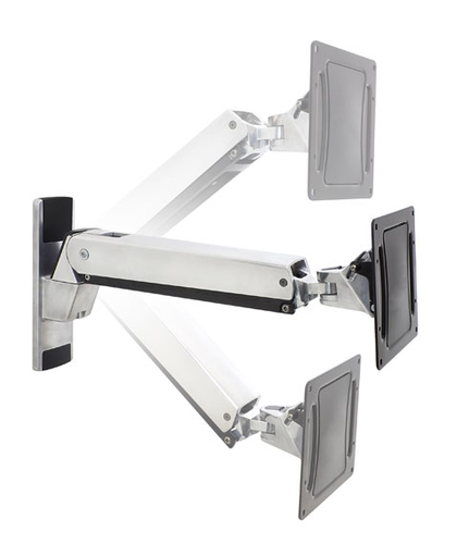 Ergotron Interactive Arm, VHD 152.4 cm (60") Aluminium, Black Wall