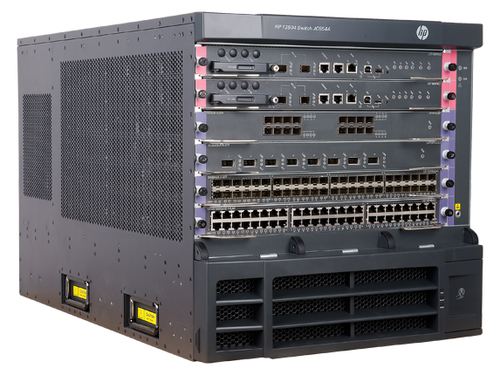 HPE 12504 AC network equipment chassis Black