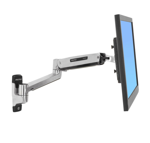 Ergotron LX Sit-Stand Wall Mount LCD Arm monitor mount / stand 106.7 cm (42") Stainless steel