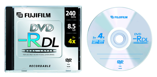 Fujifilm 3 x DVD-R 8.5GB DVD-R DL 3 pc(s)