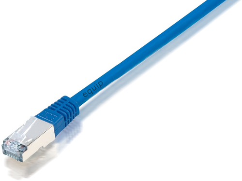 Equip Cat.5e F/UTP 0.25m networking cable Blue Cat5e F/UTP (FTP)
