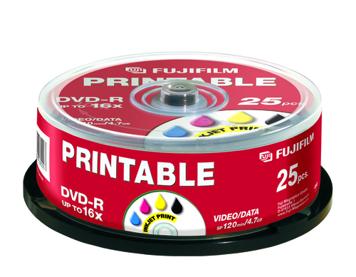 Fujifilm 25 x DVD-R 16x 4.7 GB 25 pc(s)
